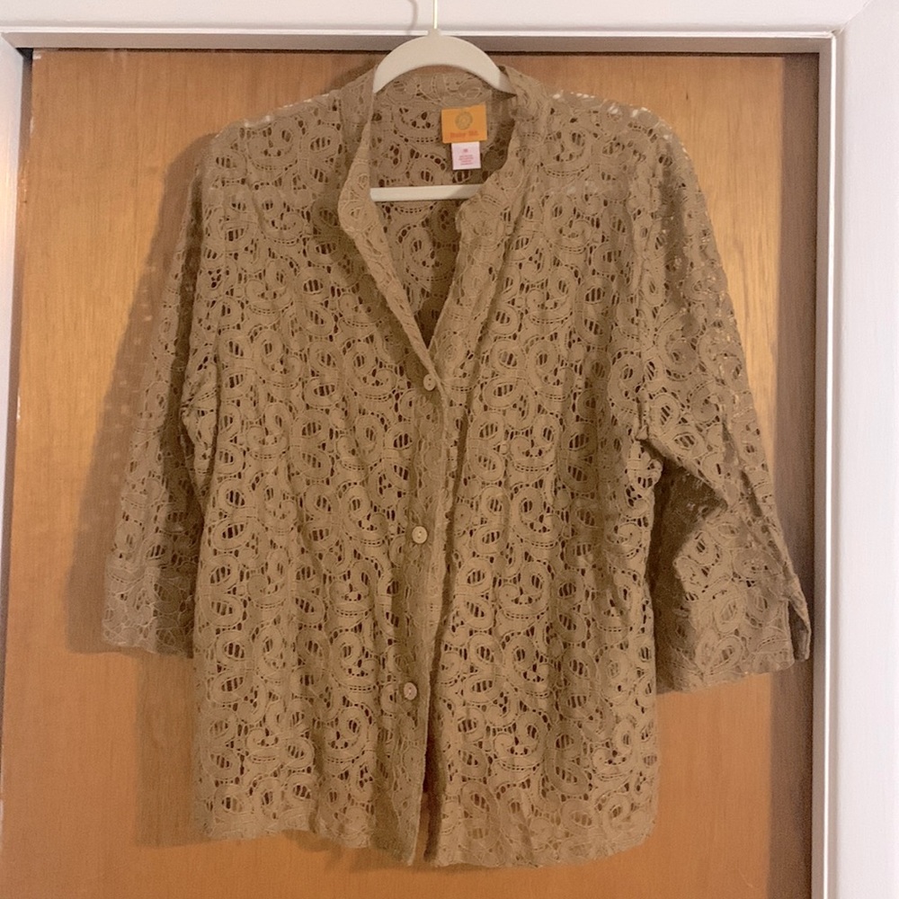 Ruby Rd. Lace pattern copper color